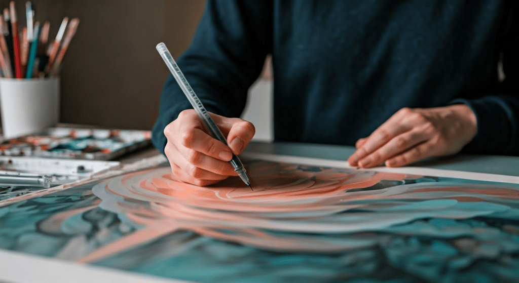 How to Create Shimmering Highlights in Artwork with Gel Pens